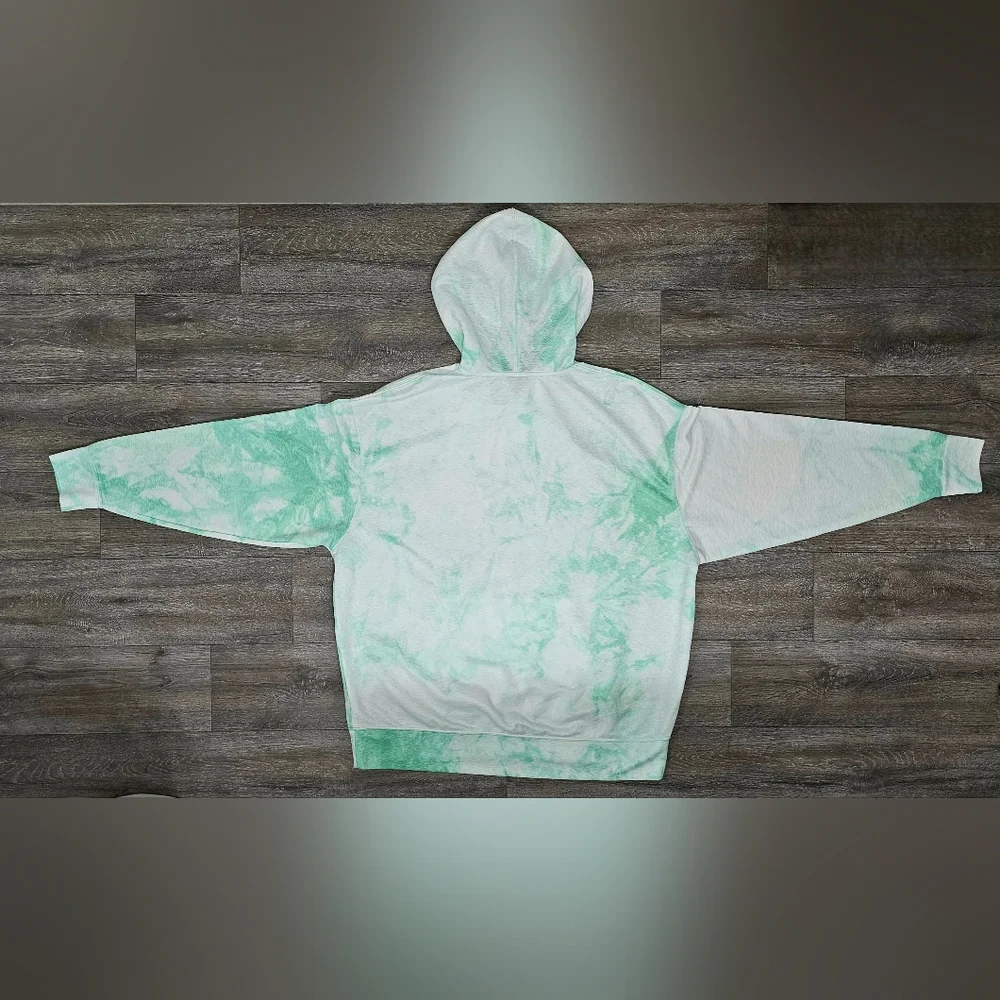 Women's Nike Icon Clash Pullover Training Hoodie Glow Green-Size Large